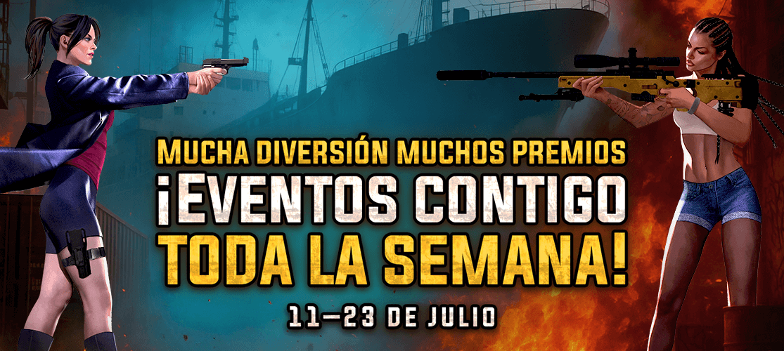¡Eventos llenos de diversión y recompensas durante toda la semana!